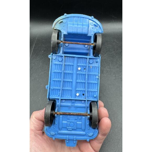 Vintage Atomic Era GAY Blue CAMPER Van by GAY TOYS INC -TO13 - Picture 5 of 7